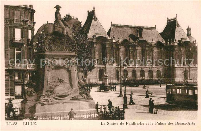 Lille Antwerpen Statue Faidherbe Palais Beaux Arts
