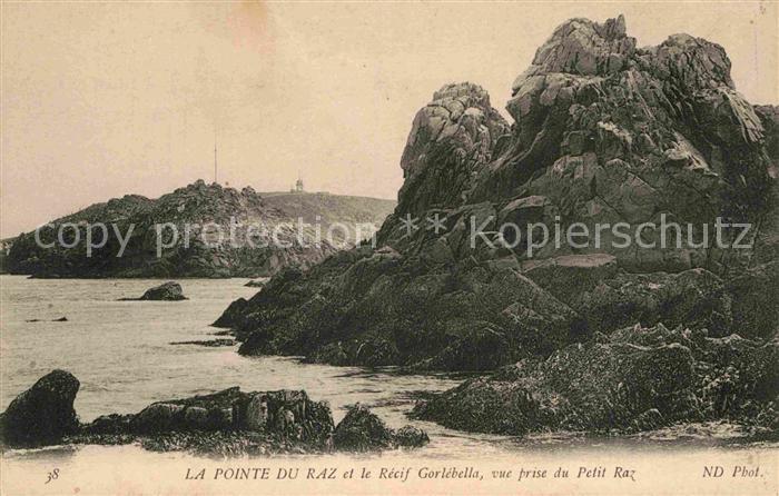 Plogoff La pointe du Raz Recif Gorlebella