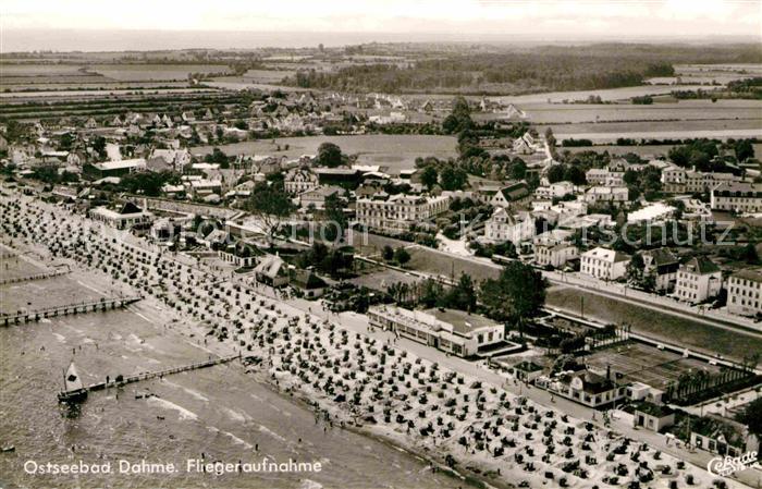Dahme Ostseebad Fliegeraufnahme
