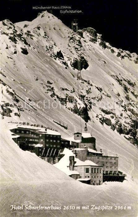 Zugspitze Schneefernerhaus Winter