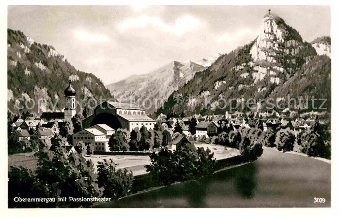 OBERAMMERGAU Bayern Passionstheater