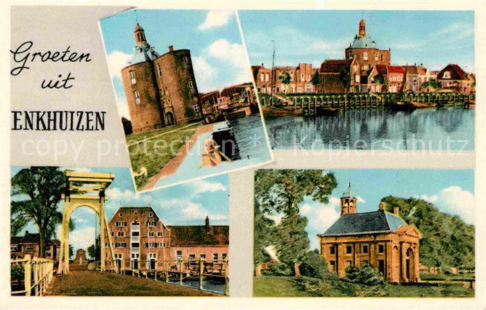 Enkhuizen Hebebruecke Kirche