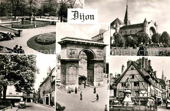 Dijon 21 Kirche Torbogen Fachwerk