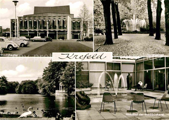 Krefeld Stadtwald Stadtgarten Theater