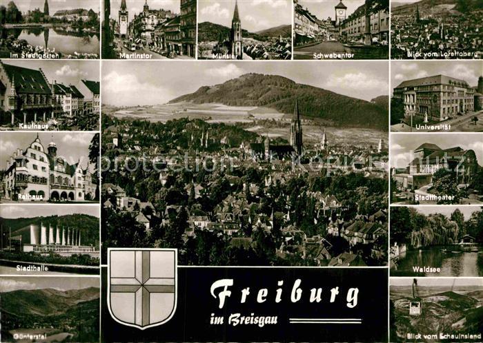 Freiburg Breisgau Universitaet Muenster Schauinsland Rathaus