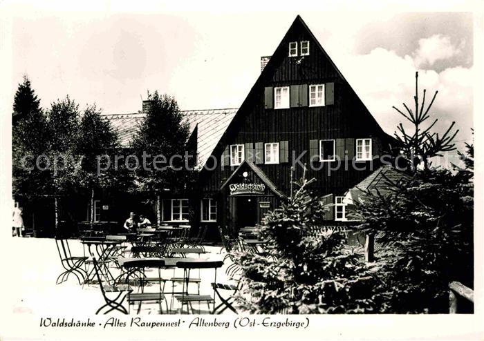 Altenberg Dippoldiswalde Waldschaenke Raupennest