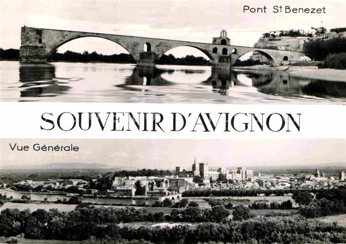 Avignon Vaucluse Bruecke Panorama