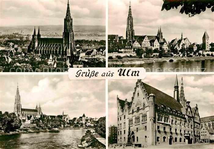 Ulm Donau Muenster Rathaus