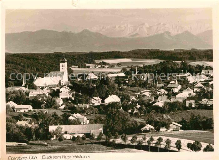 Ebersberg Oberbayern Kirche Panorama