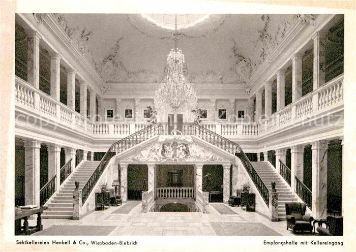 Biebrich Wiesbaden Sektkellereien Henkell & Co Empfangshalle Kellereingang