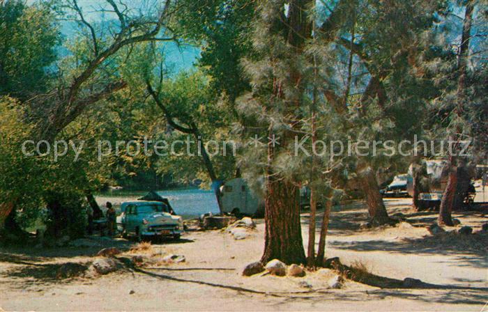 Los Angeles California Public Camp Grounds on the Kern River