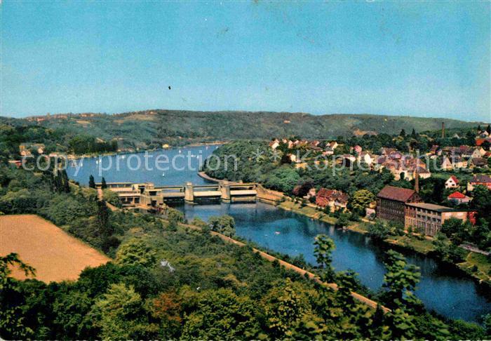 Essen Ruhr Fliegeraufnahme Baldeney-See