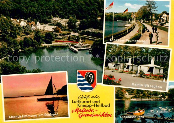 Malente-Gremsmuehlen Dieksee Promenade Kamin-Sitzecken