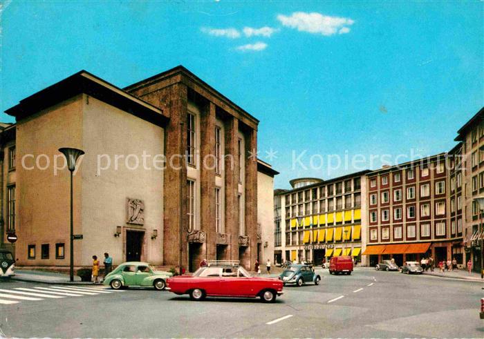 Essen Ruhr Theaterplatz mit Opernhaus