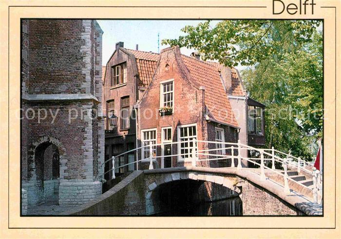 Delft Achterzijde Nieuwe Kerk Kerkstraat Vrouwenrecht