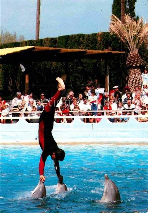 Antibes Alpes Maritimes Marineland Cote d`Azur Dauphins Show