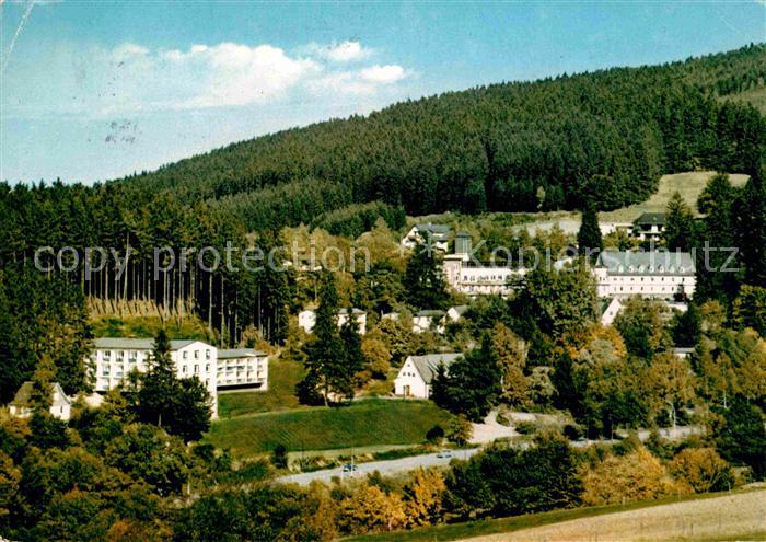 Berleburg Bad Klinik Wittgenstein und Schwesternwohnheim