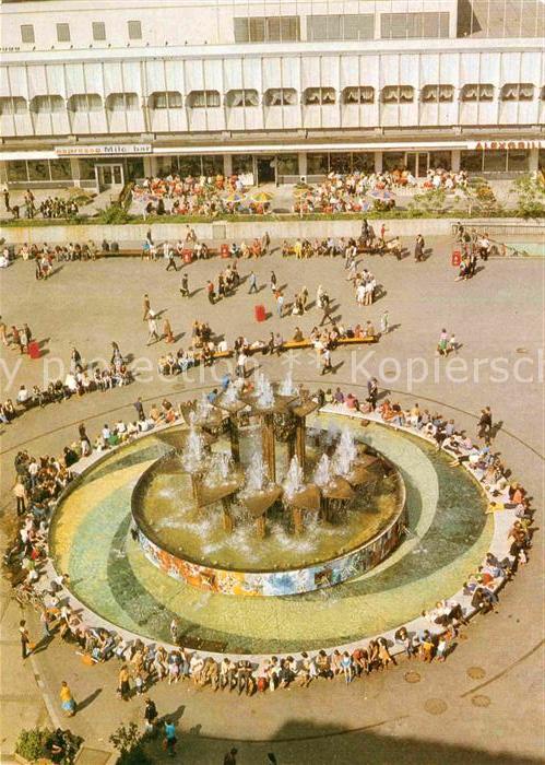 BERLIN  CITY Alexanderplatz Brunnen