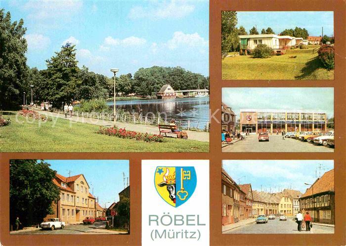 Roebel Mueritz Promenade Erholungsheim Mueritzstrasse Strasse-des-Friedens