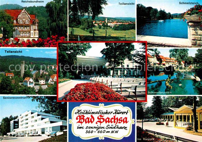 Bad Sachsa Harz Seniorenzentrum Schmelzteich Kurpark Reichsbundheim