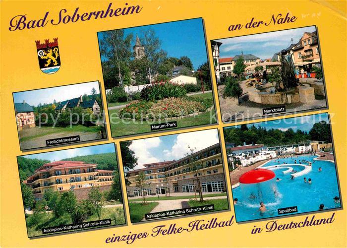 Bad Sobernheim Freilichtmuseum Marum-Park Freibad Asklepios-Katharina-Schroth-Kl