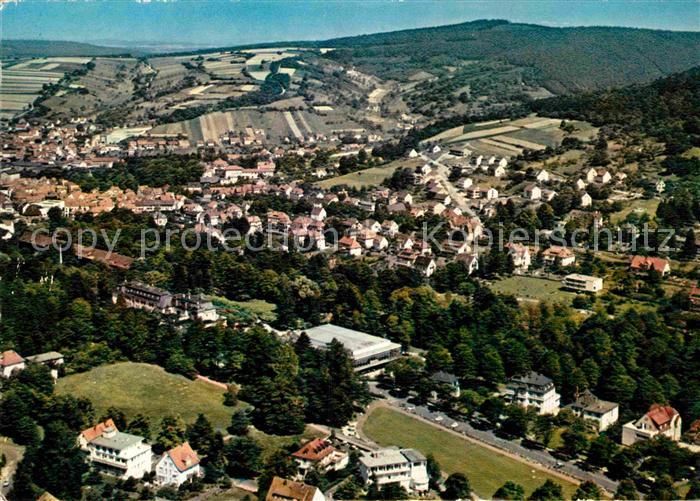 Bad Orb Fliegeraufnahme mit Kurviertel