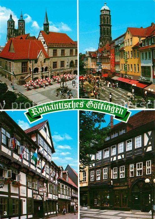 Goettingen Niedersachsen Rathaus Weender Strasse Schwarzer Baer Schroedersches H