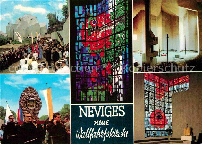 Neviges Velbert Neue Wallfahrtskiche Prozession