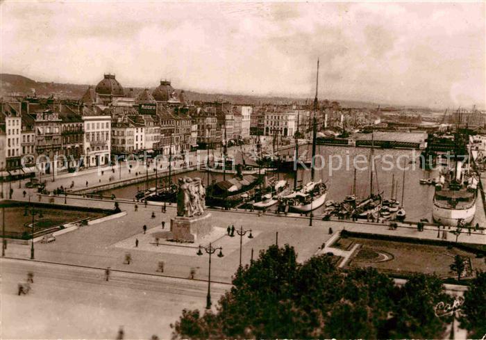 Le Havre Place Gambette Hafen