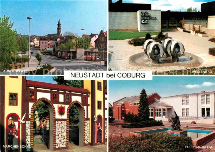 Coburg Arnoldplatz Wellenbad Puppenmuseum Maerchenschau