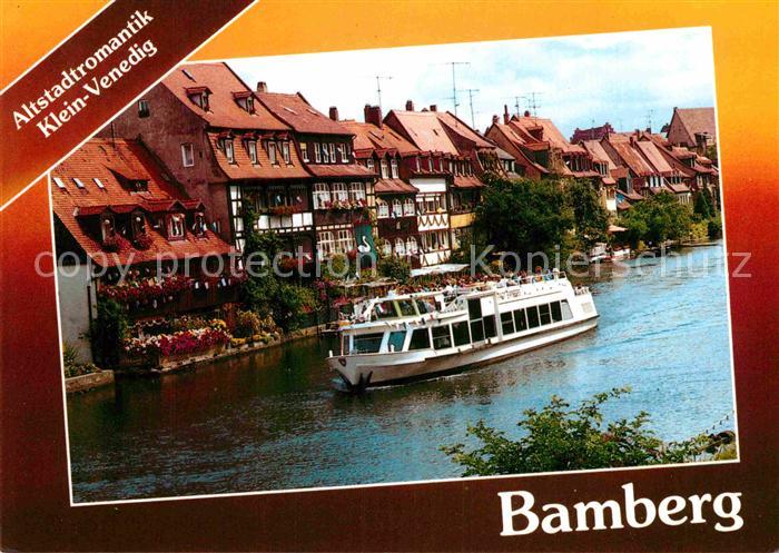 Bamberg Klein Venedig Ausflugsdampfer