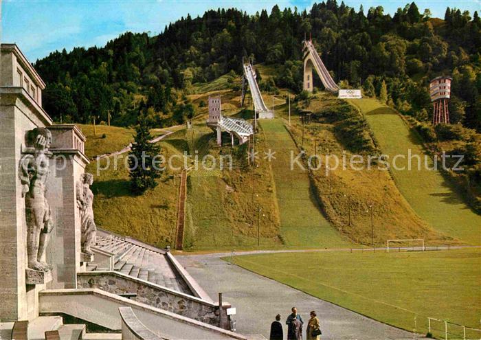 GARMISCH-PARTENKIRCHEN Bayern Olympia-Skistadion Sprungschanze
