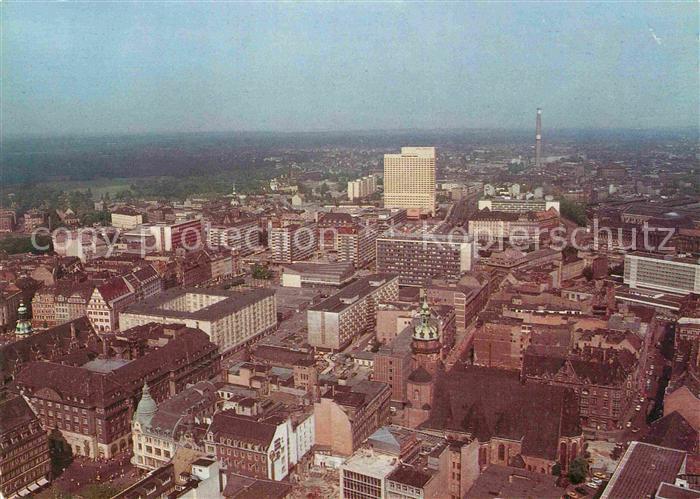 LEIPZIG Sachsen Fliegeraufnahme