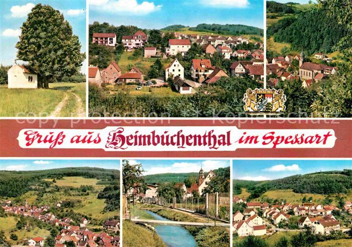 Heimbuchenthal Panorama Partie am Bach