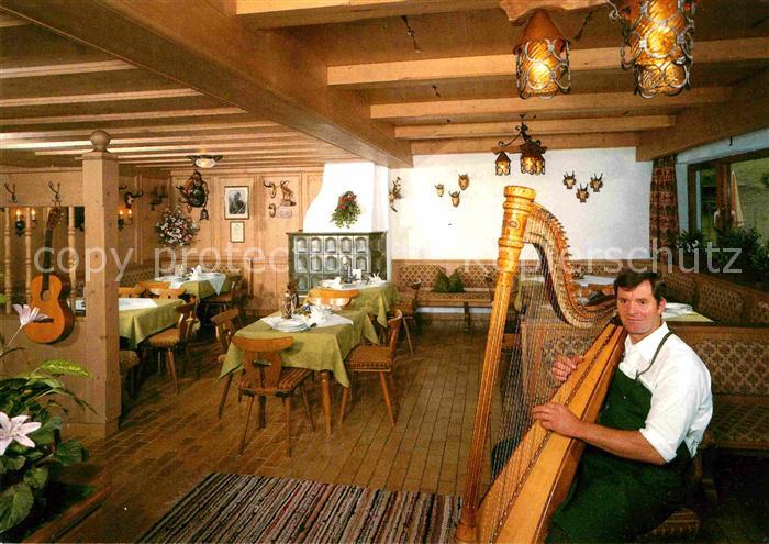 Mayrhofen Zillertal Alpengasthof Stillupperhaus Hausmusik Zitter Musikinstrument