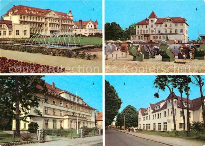 Kuehlungsborn Ostseebad FDGB Erholungsheime