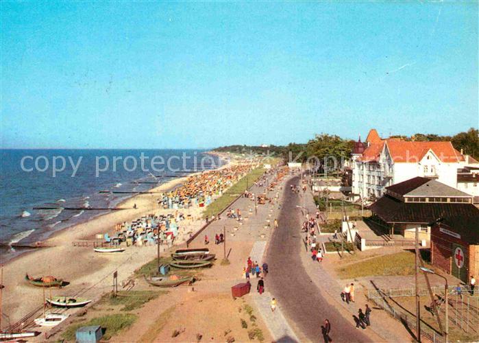 Kuehlungsborn Ostseebad Strandpromenade