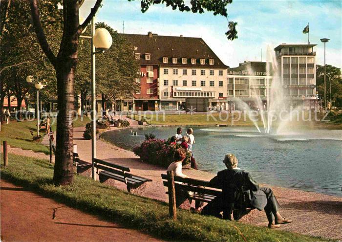 Moers Koenigsee mit Blick auf koeniglichen Hof