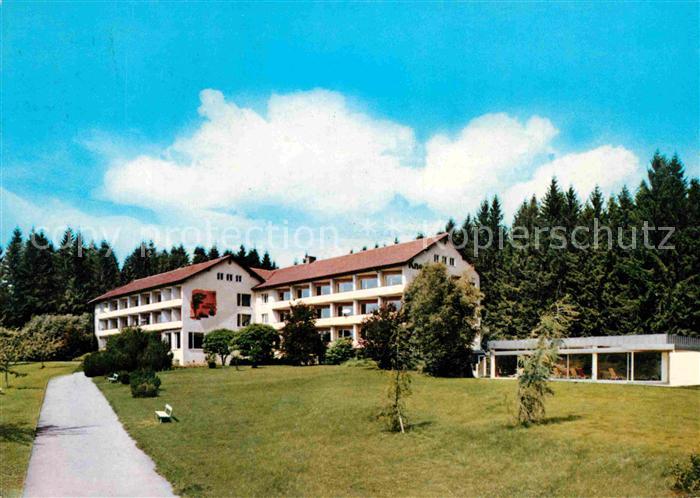 Villingen-Schwenningen Kur und Kneippsanatorium am Germanswald Kurort im Schwarz