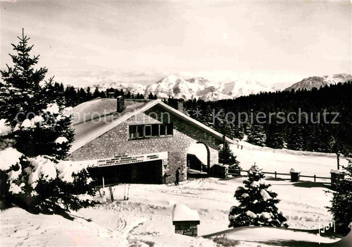 Aix-les-Bains Mont Revard Chalet des Sports et la chaine du Mont Blanc Sports d