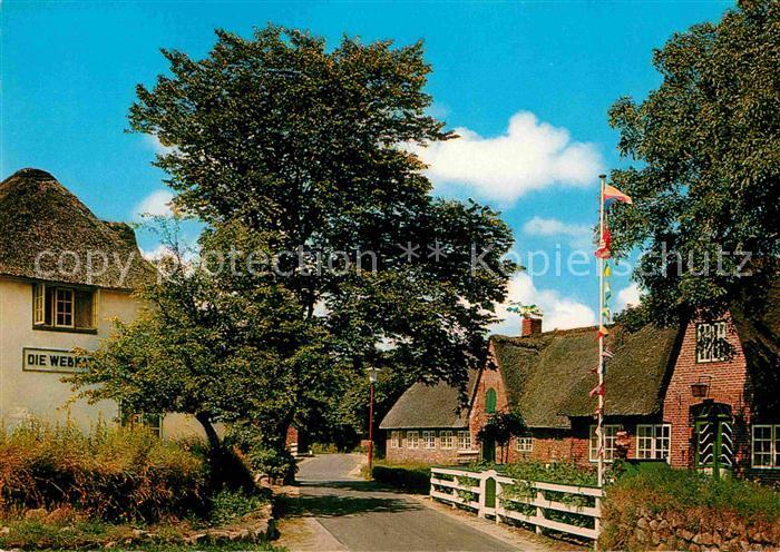 Keitum Sylt Alte Friesenhaeuser