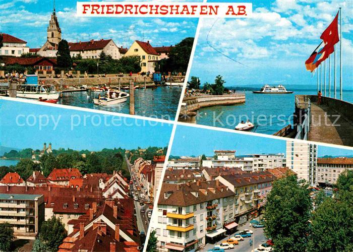 Friedrichshafen Bodensee Hafen Faehre Altstadt