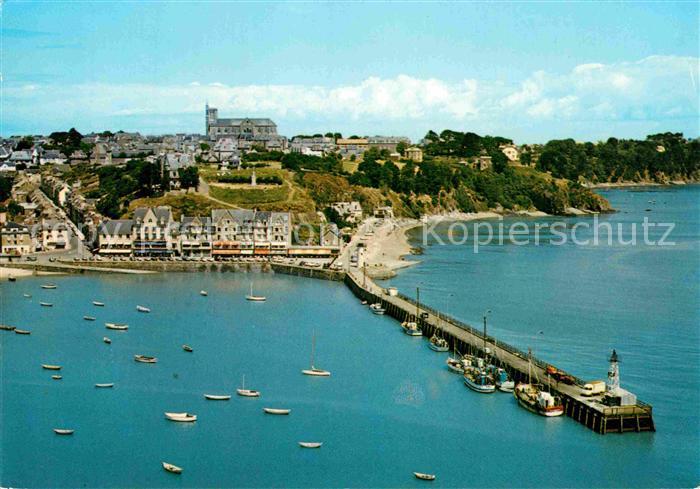 Cancale Le port de la Houle vue aerienne