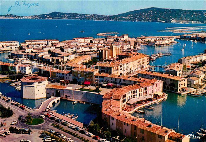Port Grimaud Vue panoramique aerienne Cote d_Azur