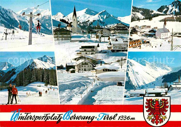 Berwang Tirol Panorama Wintersportplatz Alpen