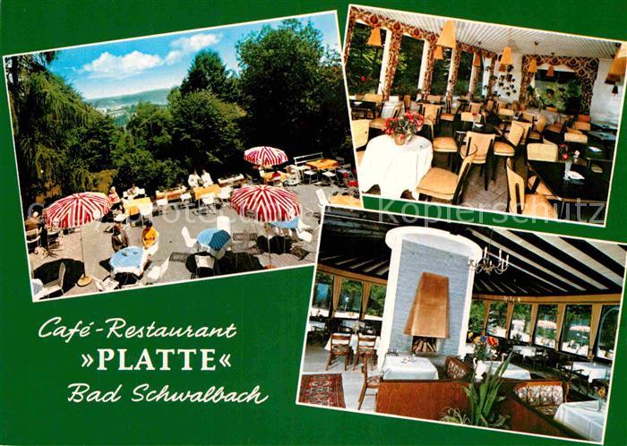 Bad Schwalbach Cafe Restaurant Platte Terrasse
