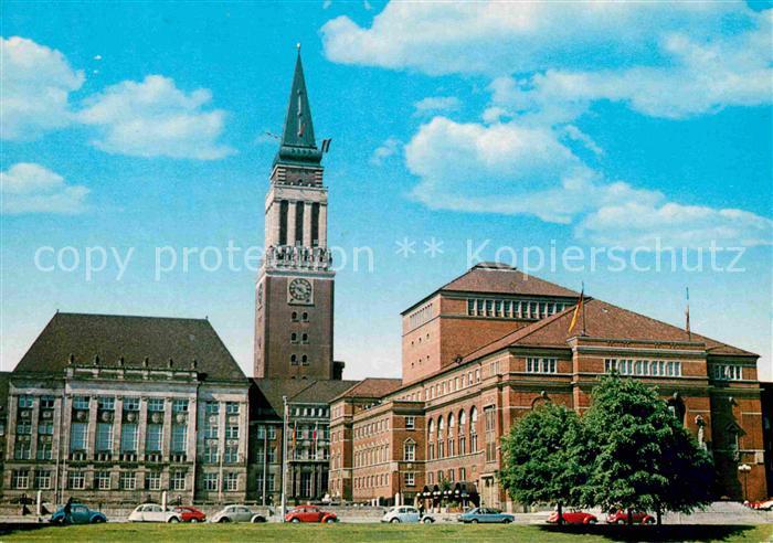KIEL  CITY Rathaus Stadttheater Landeshauptstadt