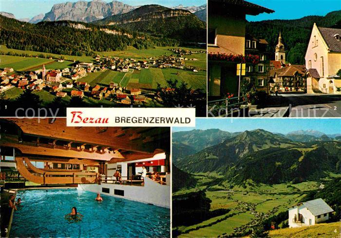 Bezau Vorarlberg Kanisfluh Dorfstrasse Hallenschwimmbad Seilbahn Bergstation Bau
