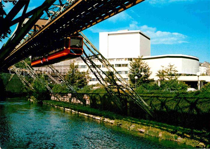 WUPPERTAL NRW Schauspielhaus Schwebebahn