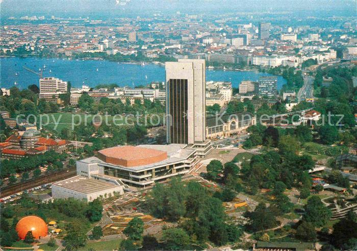 HAMBURG  CITY CCH Congress Centrum Fliegeraufnahme